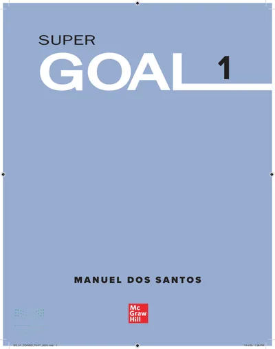 غلاف كتاب Super Goal 1 — الأول المتوسط طبعة 1448