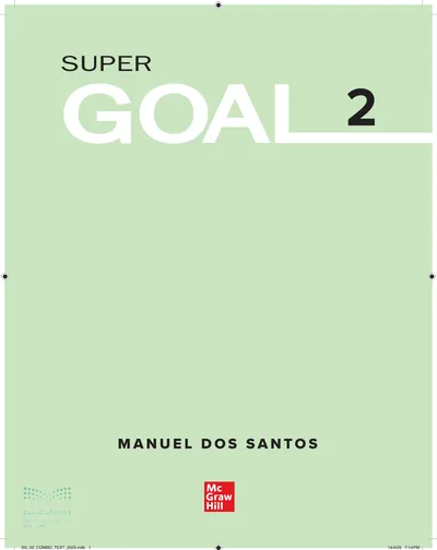 غلاف كتاب Super Goal 2 — الثاني المتوسط طبعة 1448